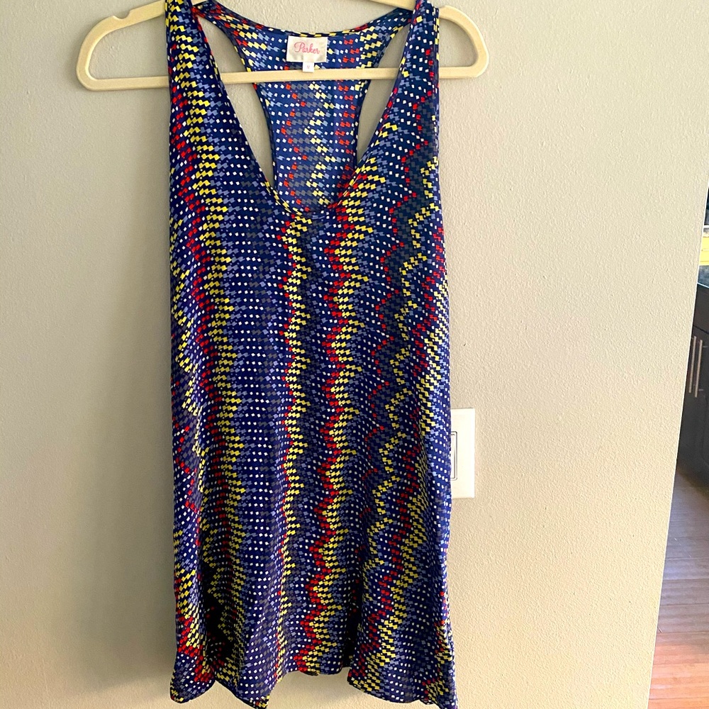 Parker Silk Open Back Dress